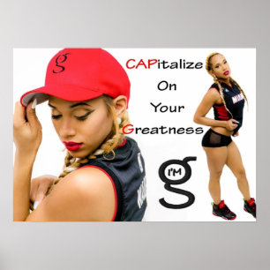 Jag är G Caps Poster