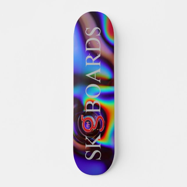 Jag är G Sk8board #3 Mini Skateboard Bräda 18,7 Cm (Framsida)