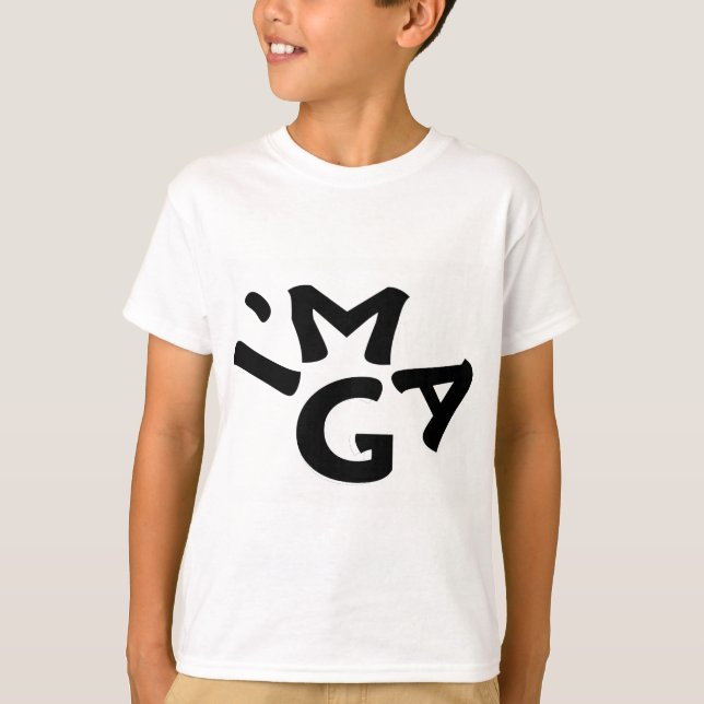 Jag är G T Shirt (Framsida)