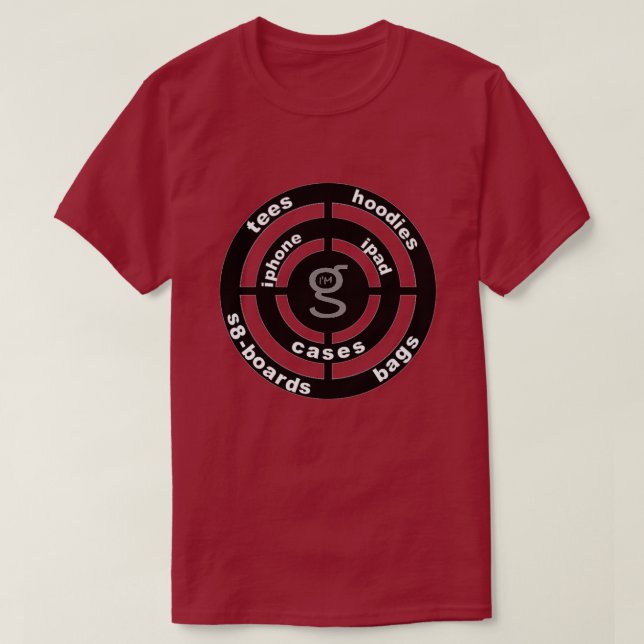 Jag är G Target Logotyp Shirt Tee Shirt (Design framsida)