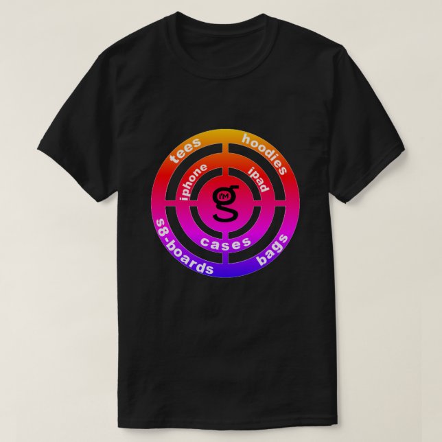 Jag är G Target Logotyp Shirt Tröja (Design framsida)