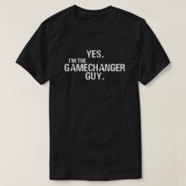 Jag är Gamechanger Guy Funny Baseball T Shirt
