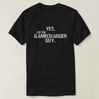 Jag är Gamechanger Guy Funny Baseball T Shirt