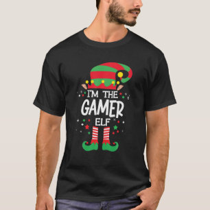 Jag är Gamer Elf-familjgruppen som matchar jul T Shirt