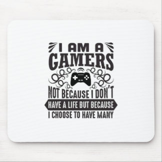 Jag är Gamer Mousepad Musmatta