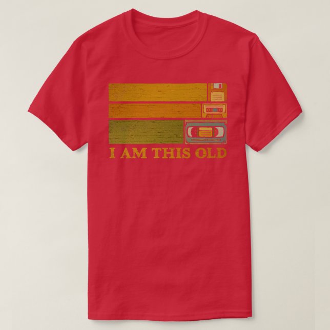 Jag är gammal t shirt (Design framsida)