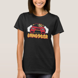 Jag är Gangster Hund Rapper Music Gangsta Rap T Shirt