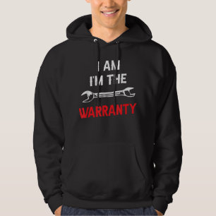 Jag är garantiverktygen hobbybilmekaniker hoodie