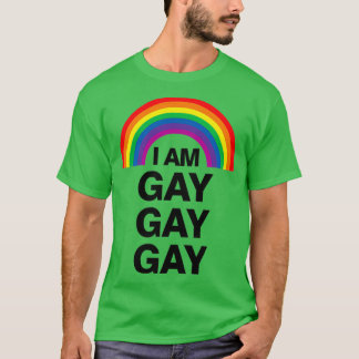 Jag är gay gay gay t shirt