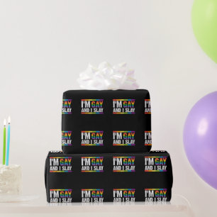 Jag är gay och jag är fantastisk HBTQ Pride Presentpapper