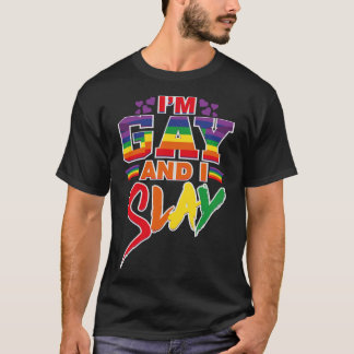 Jag är Gay och Slay T Shirt