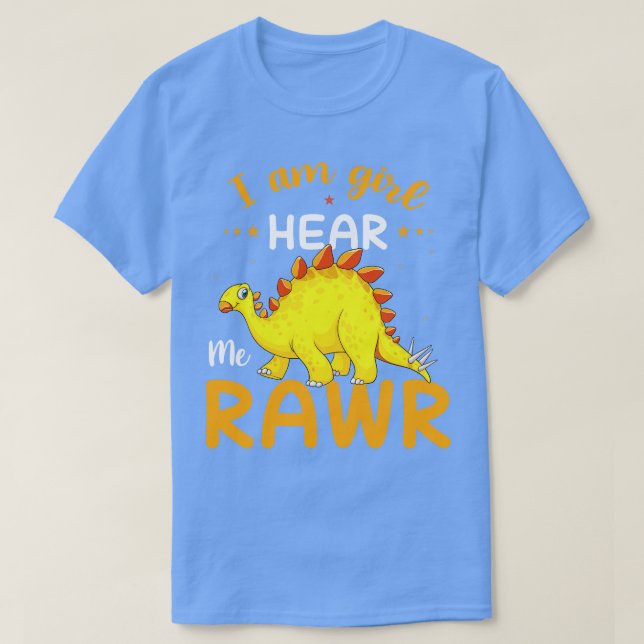 Jag är Ge och hör mig Rawr T Shirt (Design framsida)