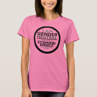 Jag är Gender Neutal (Ey uttalouns/De Uttouns) Tee Shirt