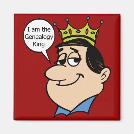 Jag är Genealogy Kung Magnet