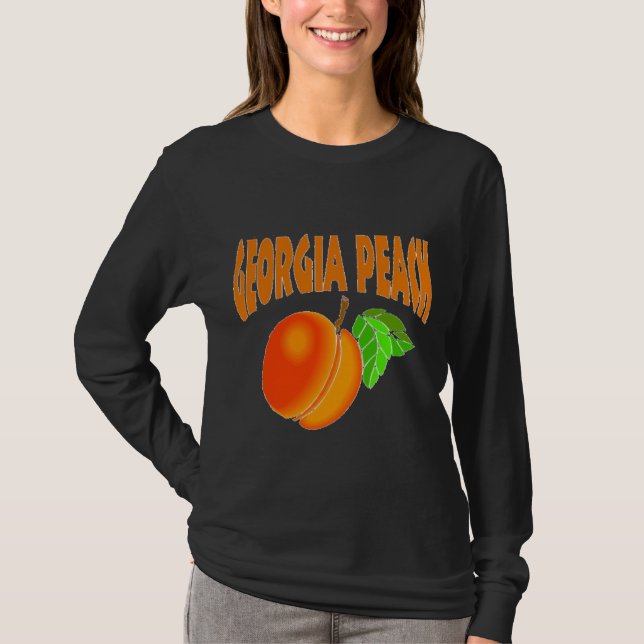 Jag är Georgienpersika T Shirt (Framsida)