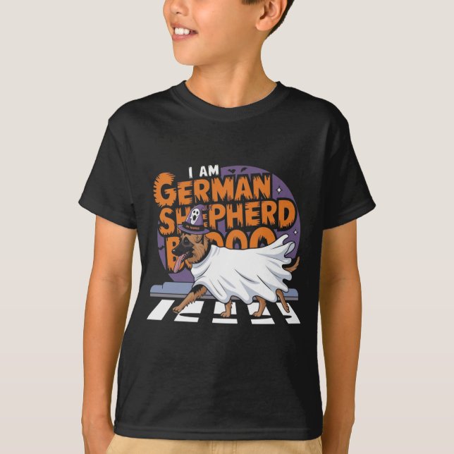 Jag är GERMAND SHEPHERD Bo T Shirt (Framsida)
