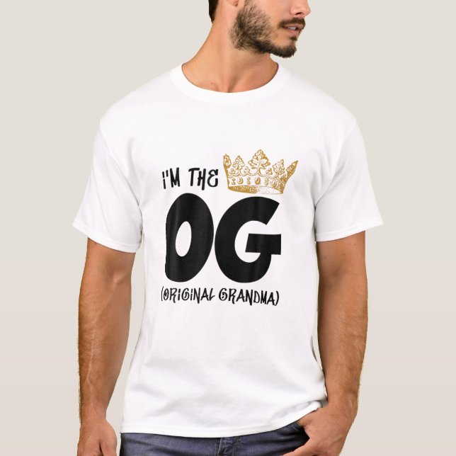 Jag är GG-mormor... T Shirt (Framsida)