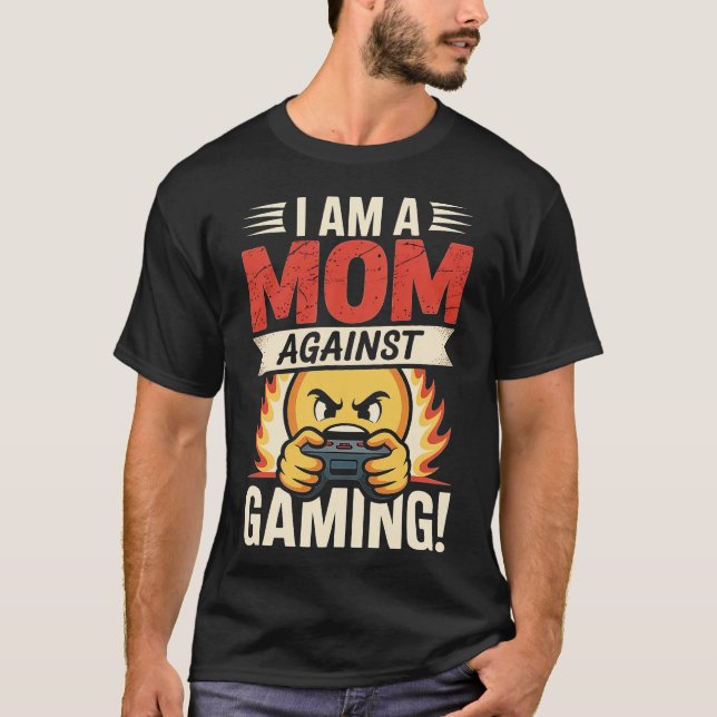 Jag är gift mot GAMING-Photoroom T Shirt (Framsida)