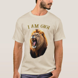 Jag är gigi fantastisk farmor stark kvinna fantast t shirt