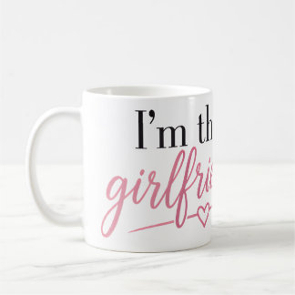 Jag är Girlfriend-muggen Kaffemugg