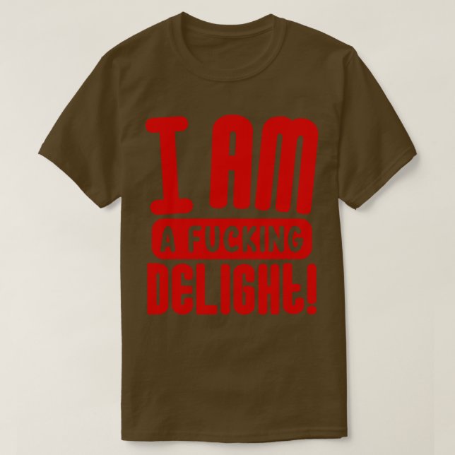 Jag är glad 1 t shirt (Design framsida)
