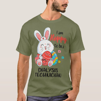 Jag är glad att vara dialystekniker på sjuksköters t shirt