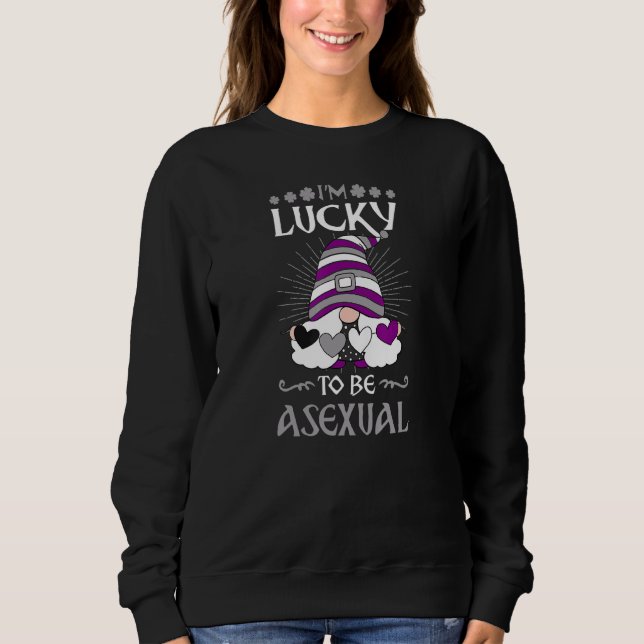 Jag är glad att vara ett sexuellt Pride St patrick T Shirt (Framsida)