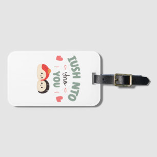 Jag är glad in i dig 🍣 Cute Kawaii Sushi Kärlek Bagagebricka