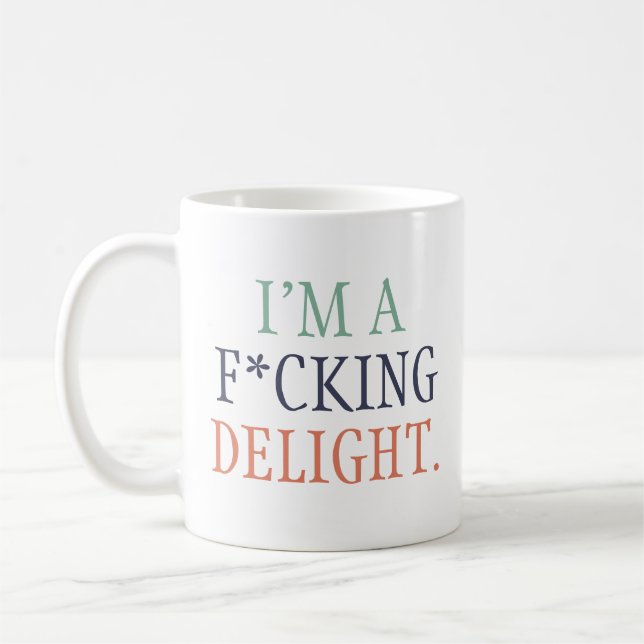 Jag är glad kaffemugg (Vänster)