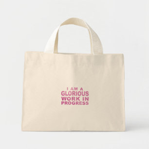 Jag är glad, Motiv och sansad i Tote Bag Mini Tygkasse