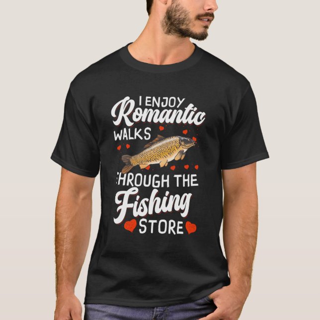 Jag är glad över Rotic Walks FishStore European Ca T Shirt (Framsida)