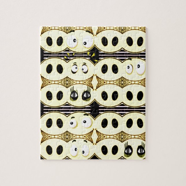 Jag är glad!_ pussel (Vertikal)