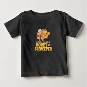 Jag är glad som honungsbiodlare t shirt