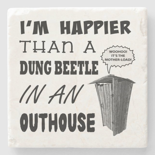 Jag är gladare än en dungskal i ett outhouse stenunderlägg (Framsidan)