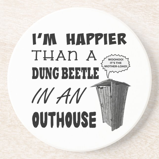 Jag är gladare än en dungskal i ett outhouse underlägg (Framsidan)