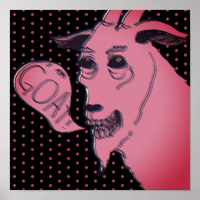 Jag är Goat Poster (Framsidan)