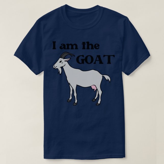 JAG ÄR GOAT T SHIRT (Design framsida)