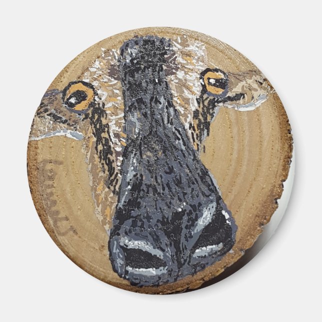 JAG ÄR GOAT. Vem då? Magnet (Framsidan)