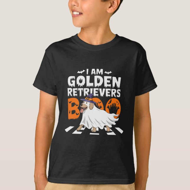 Jag är GOLDEN RETRIEVERS Bo T Shirt (Framsida)