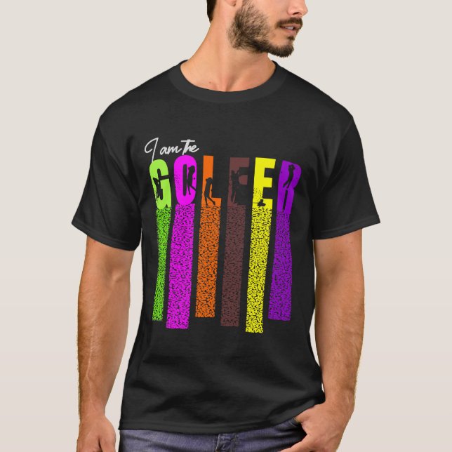 Jag är Golfer T Shirt (Framsida)
