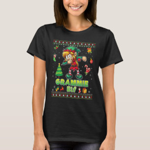 Jag är Grammie Elf Matching Family Merry Christma T Shirt