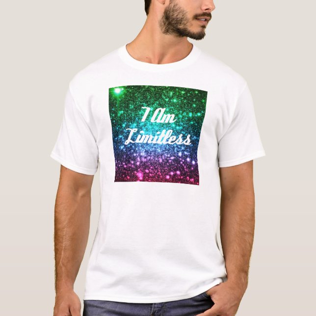 Jag är gränslös t-shirt (Framsida)