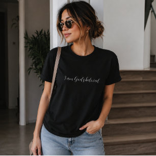 'Jag är Guds Älskade' Kyrka Tro-Framåt Gåva T Shirt