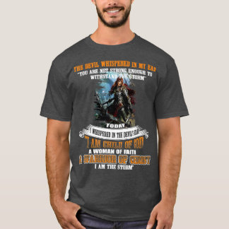 Jag är Guds barn en trosbekännelse till en krigare T Shirt