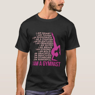 Jag är Gymnast Gymnastics Gymnastic Sports T Shirt
