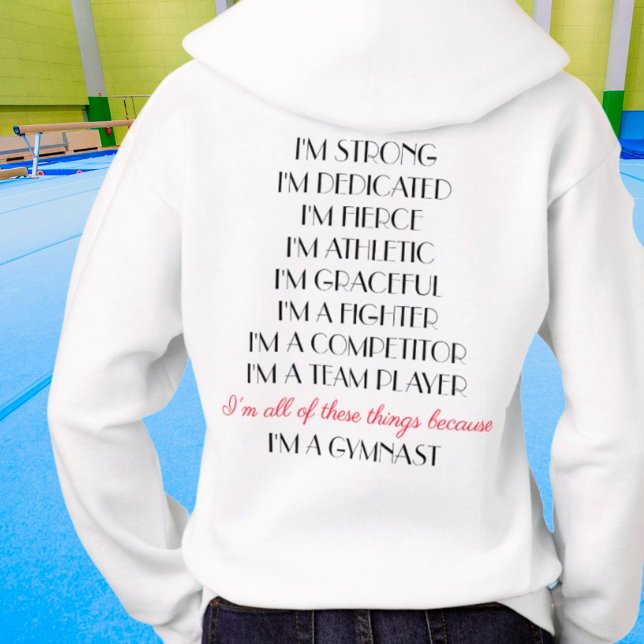 Jag är Gymnast - Idénationella Gymnastics T-Shirt (Skapare uppladdad)
