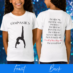 Jag är Gymnast - Idénationella Gymnastics T-Shirt
