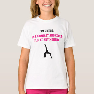 Jag är Gymnast Magenta Gymnastics Roligt Quote Fli Tröja