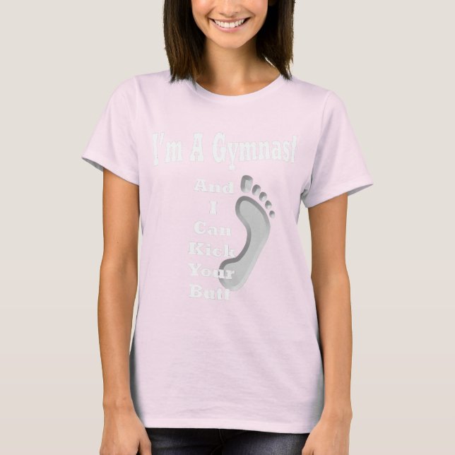Jag är Gymnast.. Tee (Framsida)