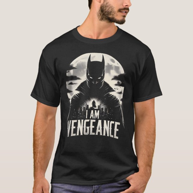Jag är hämnd t shirt (Framsida)